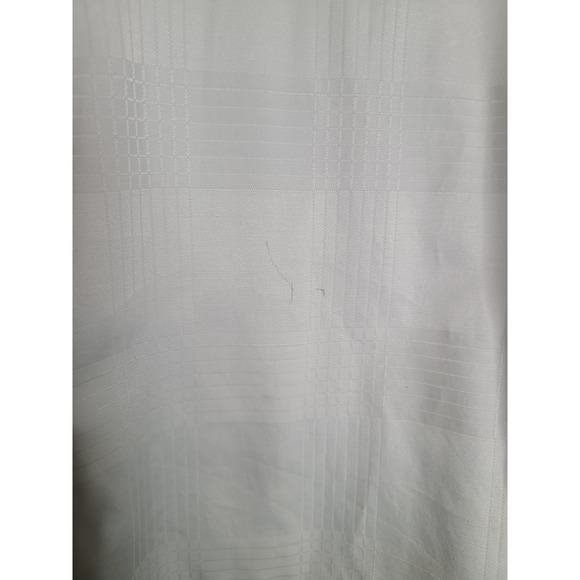 Foxcroft White Plaid Wrinkle Free Button Down Shirt Womens 12 - Picture 2 of 5